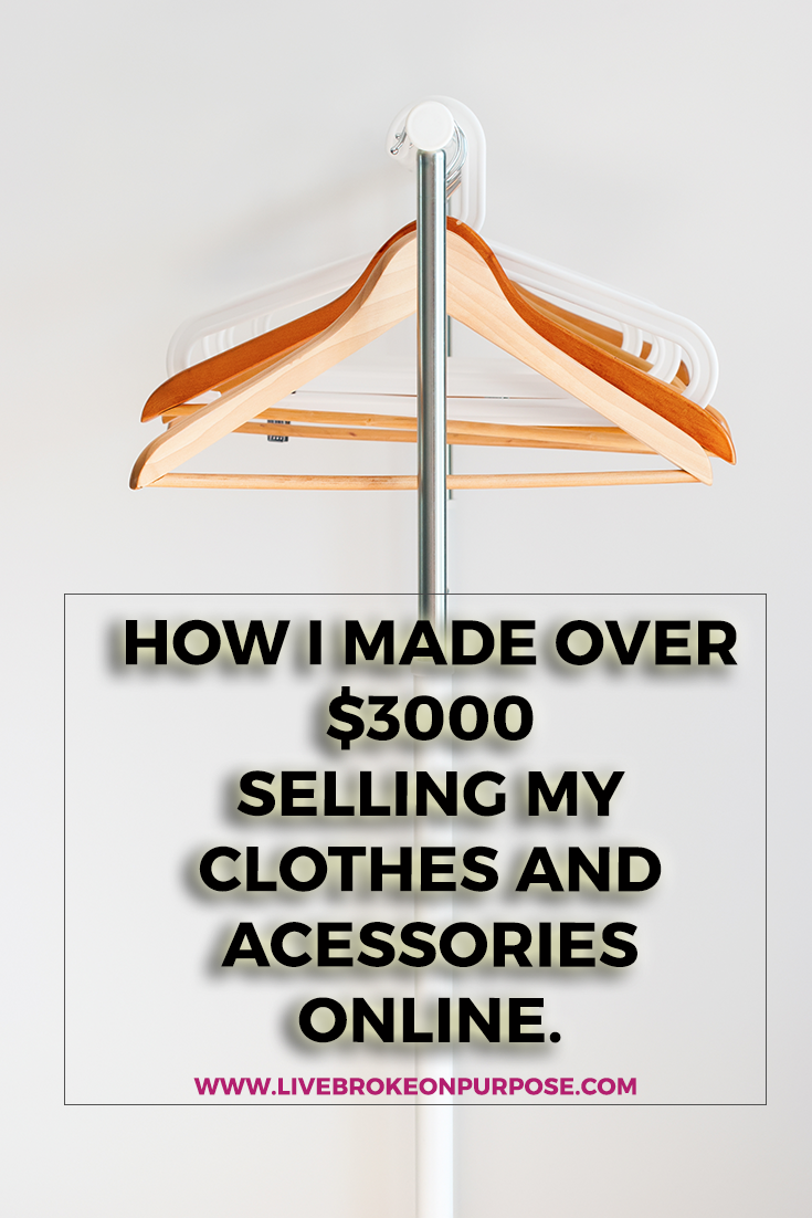 Read more about the article How I made over $3000 Selling My Clothes and Accessories Online.