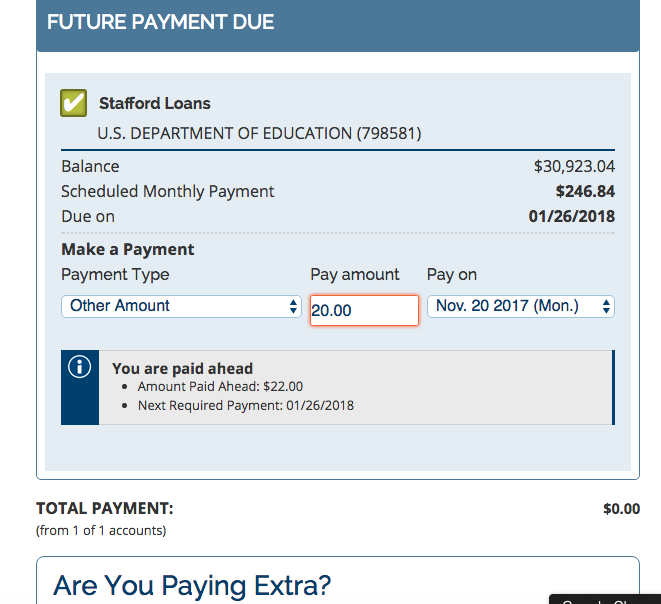 Understanding Paid Ahead Status with Great Lakes Student Loans www.livebrokeonpurpose.com