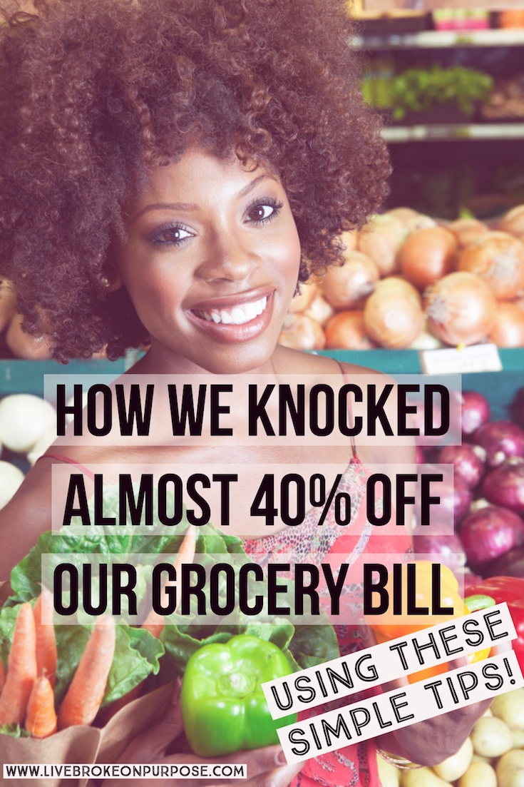 How we Knocked Almost 40% off our Grocery Bill