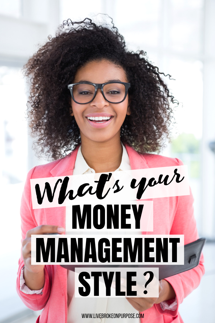 money management style broke on purpose pink jacket black girl