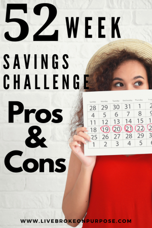Read more about the article 52 Week Money Savings Challenge Pros and Cons